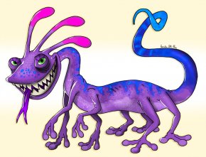 Cartoon Iguana Pictures - Common Iguanas Lizard Cartoon Clip Art PNG