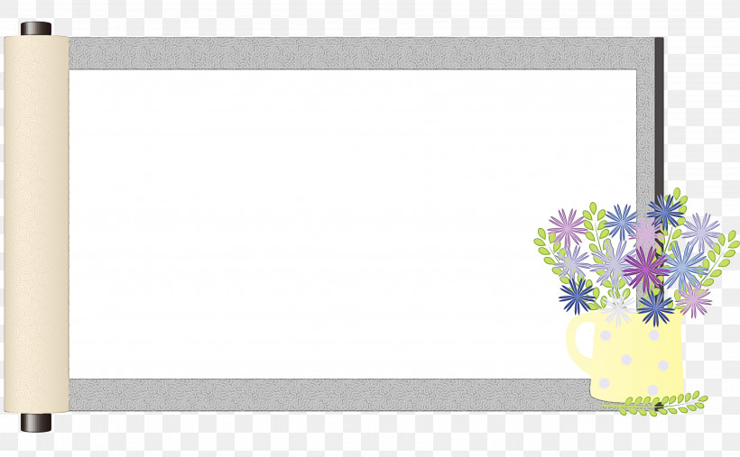 Floral Design, PNG, 3584x2220px, Scroll Frame, Art Frame, Film Frame, Floral Design, Geometry Download Free