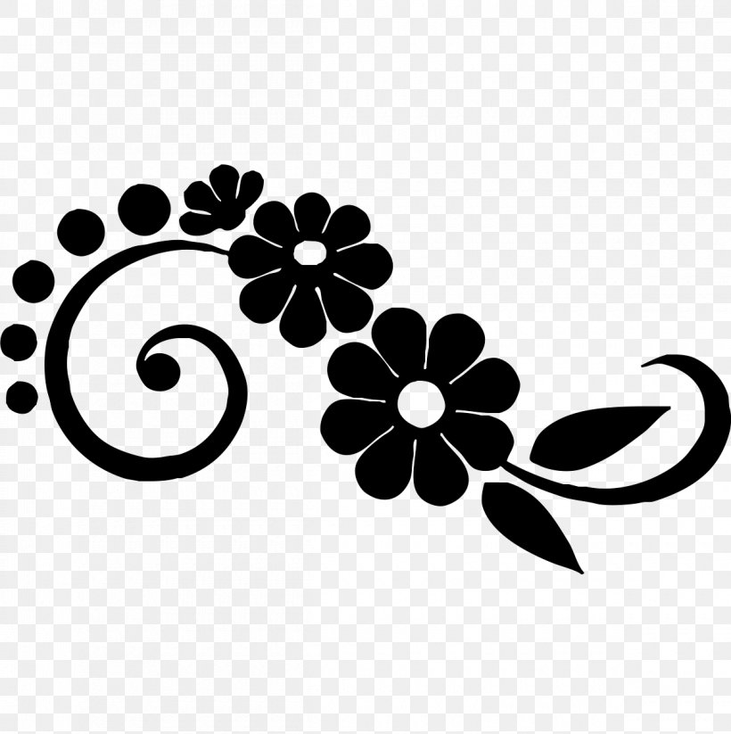 Wall Decal Sticker Polyvinyl Chloride Flower, PNG, 1200x1205px, Decal, Black And White, Bumper Sticker, Decorative Arts, Die Cutting Download Free
