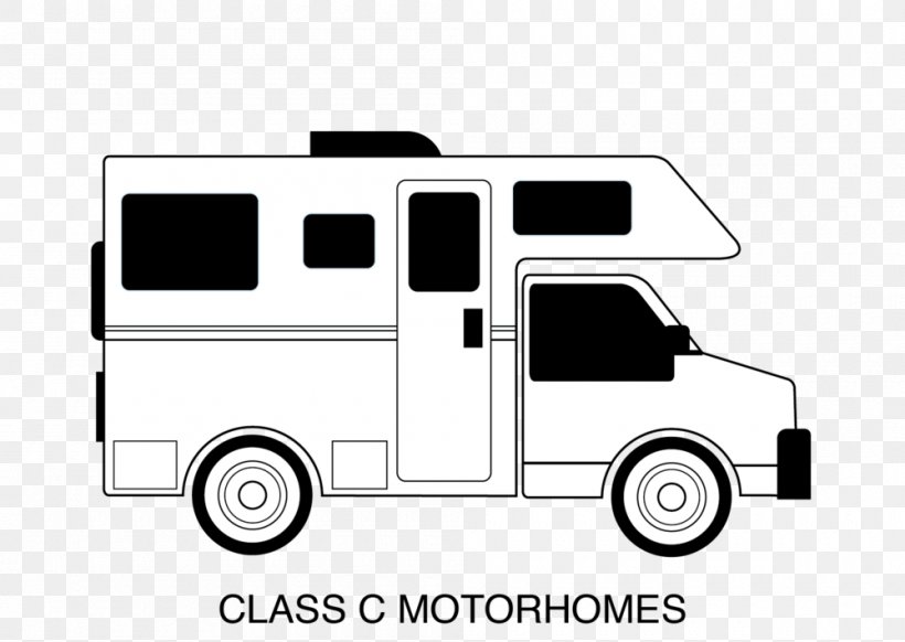 Car Campervans Vehicle Clip Art, PNG, 1000x710px, Car, Automotive Design, Black And White, Brand, Campervans Download Free