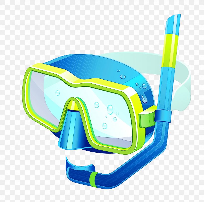 Summer Blue Background, PNG, 2682x2650px, Drawing, Cartoon, Costume, Diving Equipment, Diving Mask Download Free