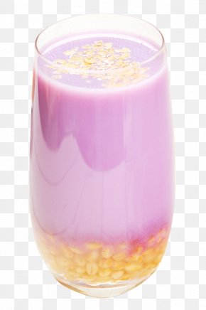 A Large Cup Of Soaked Purple Potato Flour - Dioscorea Alata Purple Flour Potato PNG