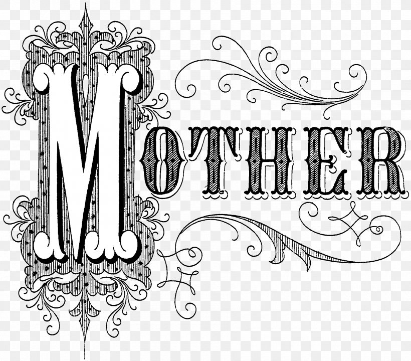 Mother's Day Logo Graphic Design Drawing, PNG, 1800x1582px, Mother, Area, Artwork, Black And White, Brand Download Free