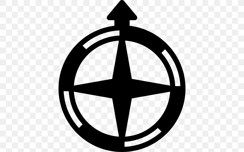 Anarchy Symbol Monochrome Photography, PNG, 512x512px, North, Compass, Emblem, Icon Design, Logo Download Free