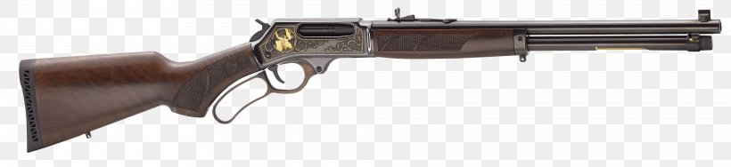 Lever Action .45-70 Henry Repeating Arms Firearm .44 Magnum, PNG, 4040x927px, Watercolor, Cartoon, Flower, Frame, Heart Download Free