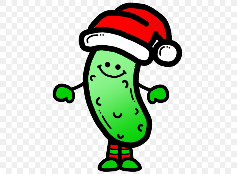 Pickled Cucumber Christmas Pickle Christmas Tree Clip Art, PNG, 500x600px, Pickled Cucumber, Area, Artwork, Cake, Chocolate Chip Cookie Download Free