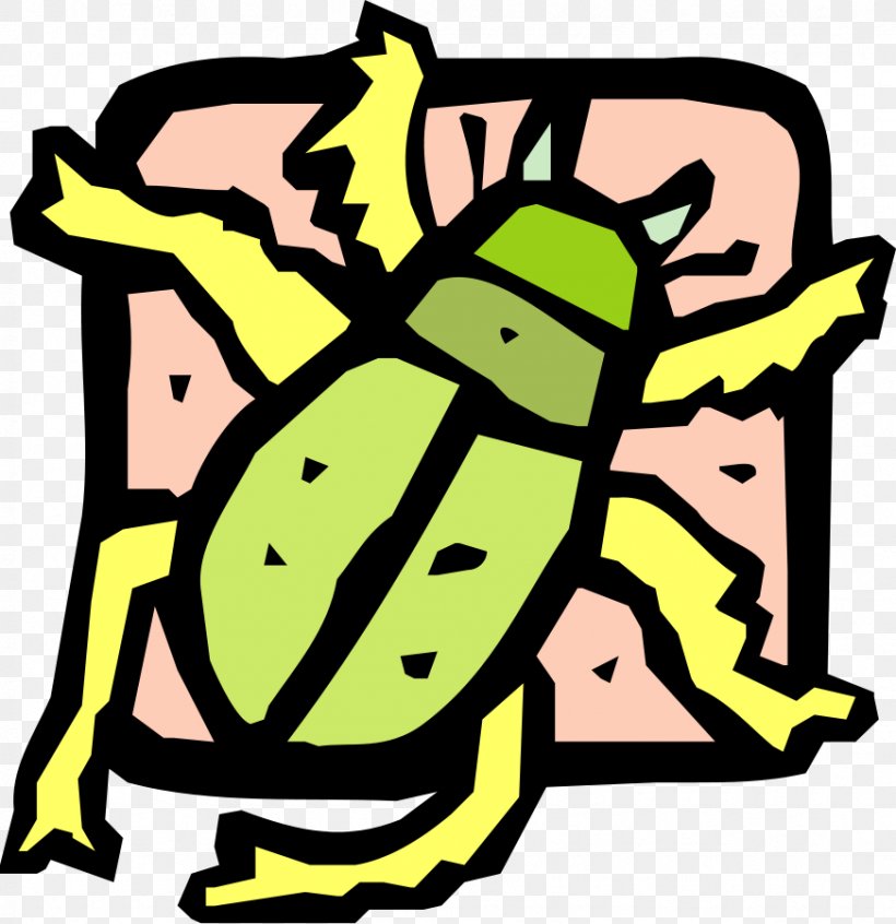 Clip Art Beetle Illustration Vector Graphics, PNG, 872x900px, Beetle, Amphibian, Art, Artwork, Green Download Free