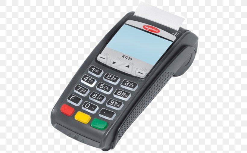 Payment Terminal Ingenico EMV EFTPOS Point Of Sale, PNG, 504x508px, Payment Terminal, Business, Caller Id, Card Reader, Cellular Network Download Free