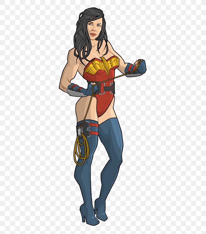 Wonder Woman Superhero Female Comic Book Cartoon, PNG, 400x932px, Wonder Woman, Abdomen, American Comic Book, Arm, Art Download Free