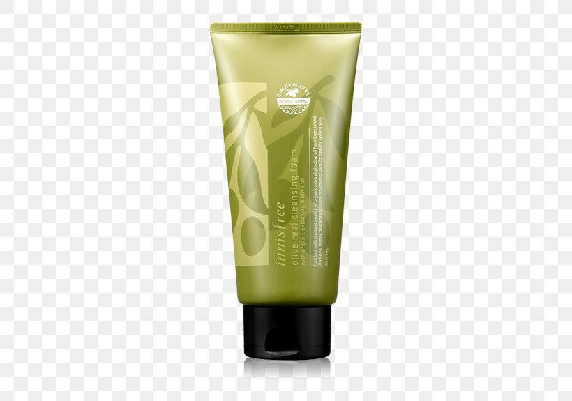 Cleanser Innisfree Moisturizing Cleansing Foam With Olive Cosmetics Skin Care, PNG, 575x575px, Cleanser, Cosmetics, Cosmetics In Korea, Cream, Face Shop Download Free