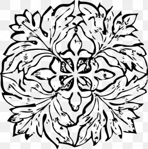 Leaf Decoration Box - Decorative Borders Ornament Clip Art PNG