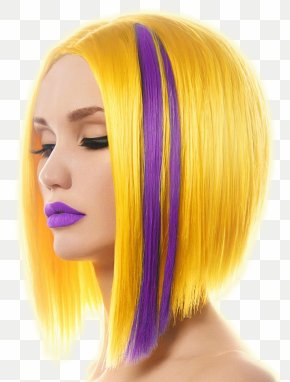 Blonde Hair - Hairstyle Hair Coloring Beauty Cosmetics PNG