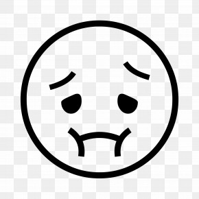 Nauseated Face Emoji - Sad Face Emoji PNG