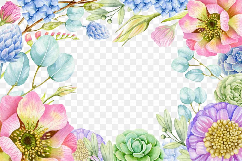 Paper Watercolor Painting Clip Art, PNG, 3600x2400px, Paper, Color, Dahlia, Flora, Floral Design Download Free