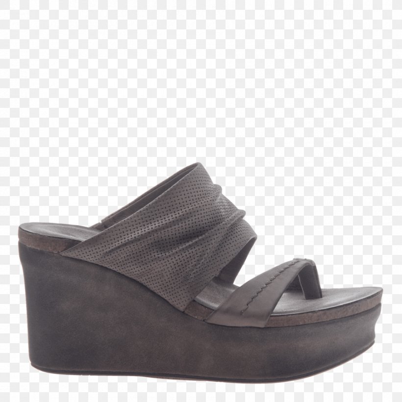 Wedge Sandal Slip-on Shoe OTBT Truckage Women's Open Toe Bootie, PNG, 900x900px, Wedge, Ballet Flat, Black, Boot, Brown Download Free