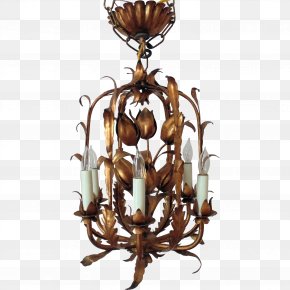 Birdcage - Chandelier Ceiling Light Fixture Iron Maiden PNG