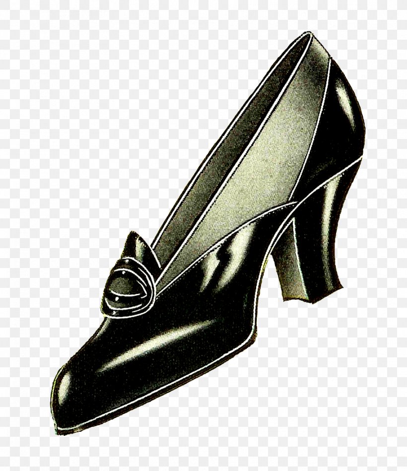 Vintage Clothing Court Shoe High-heeled Footwear Clip Art, PNG, 912x1056px, Vintage Clothing, Antique, Basic Pump, Black, Blog Download Free
