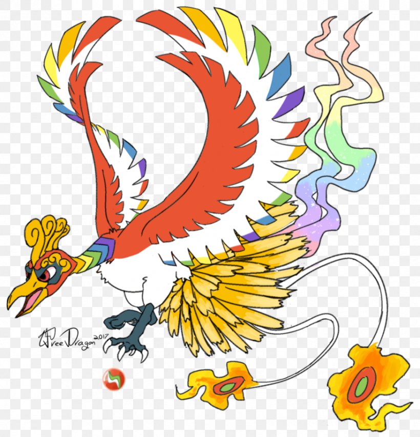 Ho-Oh Pokémon Art Drawing, PNG, 876x913px, Hooh, Art, Artwork, Beak, Deviantart Download Free