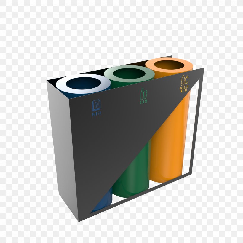 Recycling Bin Waste Sorting Product Rubbish Bins & Waste Paper Baskets, PNG, 2000x2000px, Recycling Bin, Cylinder, Http Cookie, Natural Environment, Rectangle Download Free