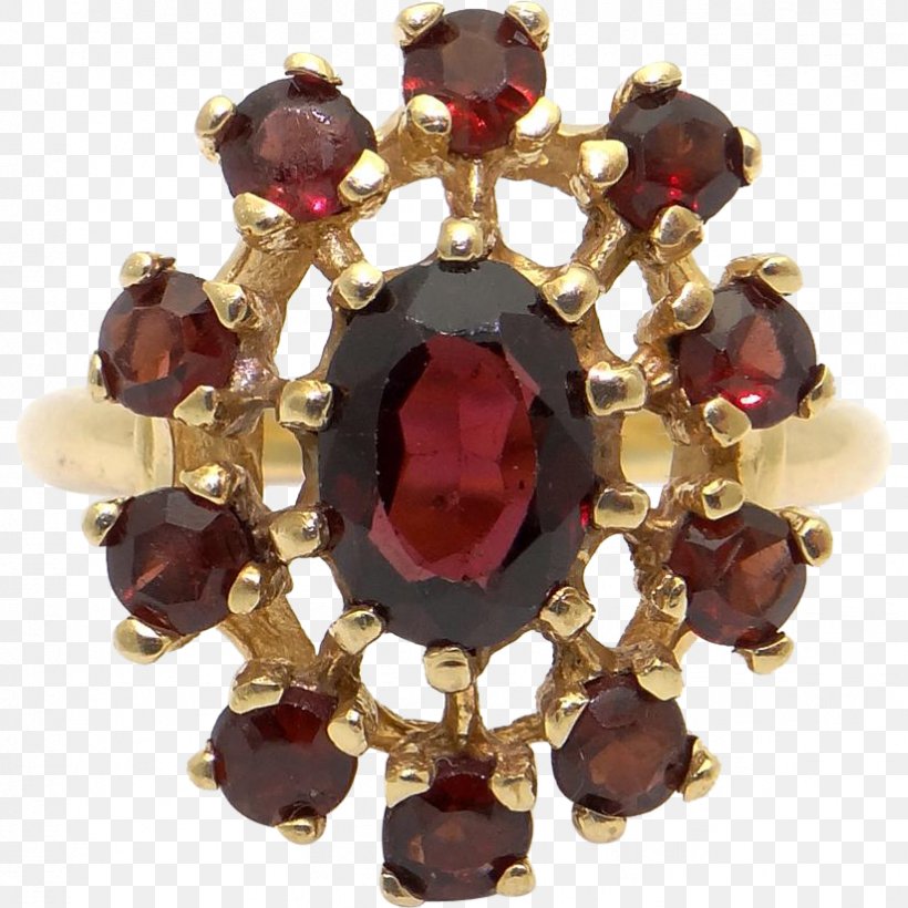 Ruby Garnet Colored Gold Cocktail, PNG, 823x823px, Ruby, Brooch, Brown, Cocktail, Colored Gold Download Free