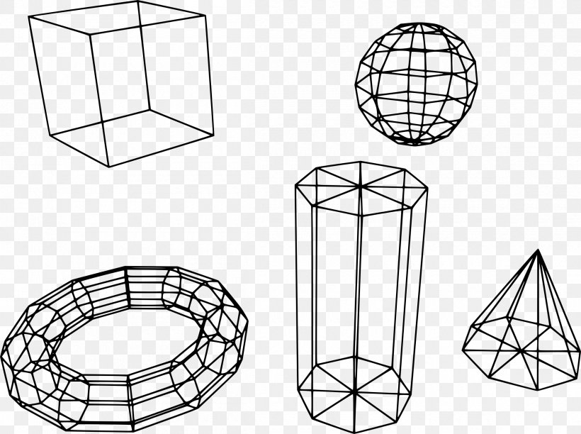 Wire-frame Model Polygon Mesh Three-dimensional Space Website Wireframe, PNG, 2400x1793px, 3d Computer Graphics, 3d Modeling, Wireframe Model, Area, Black And White Download Free
