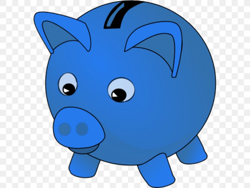 Clip Art Piggy Bank Savings Bank, PNG, 600x617px, Piggy Bank, Bank, Blue, Cartoon, Coin Download Free