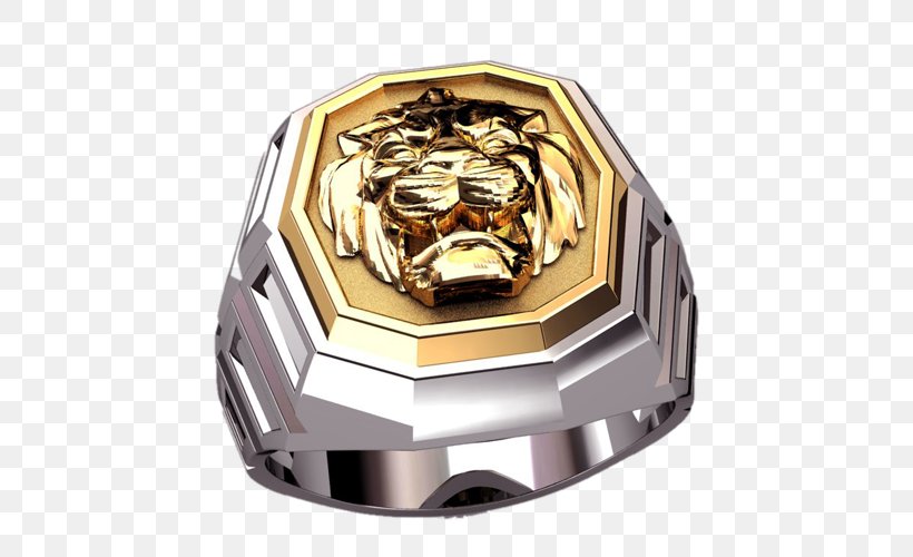 Ring Tiger Gold Silver Chevalière, PNG, 500x500px, Ring, Bijou, Brass, Fineness, Gemstone Download Free