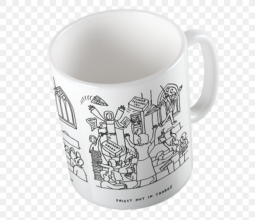 The Cycling Cartoonist: An Illustrated Guide To Life On Two Wheels Coffee Cup Heroes Of The Coffee Rota: Even More Dave Walker Guide To The Church Cartoons Mug, PNG, 708x708px, Coffee Cup, Cartoon, Cup, Cycling, Drinkware Download Free