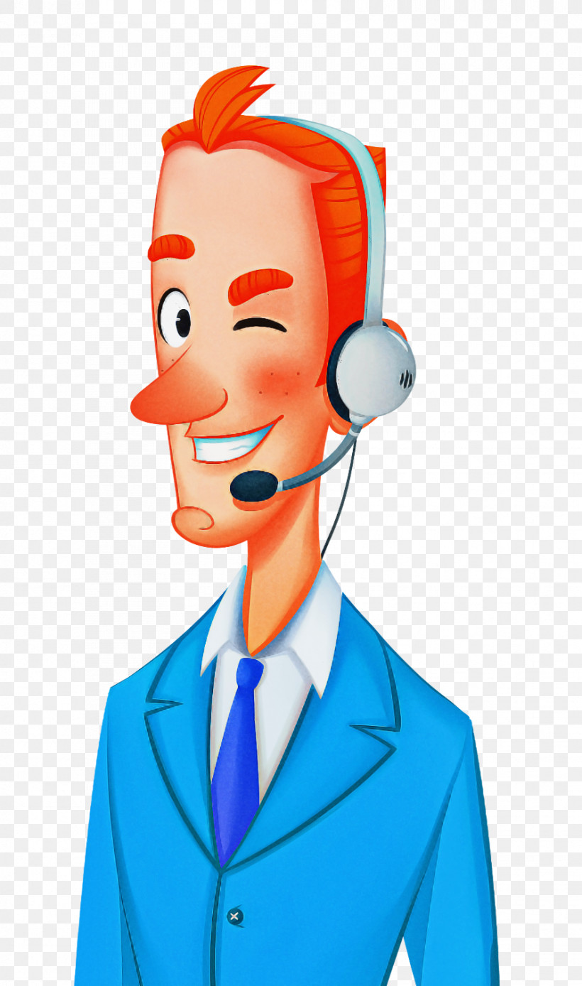 Cartoon Call Centre Technology Telephone Operator Audio Equipment, PNG, 891x1509px, Cartoon, Audio Equipment, Call Centre, Physician, Technology Download Free