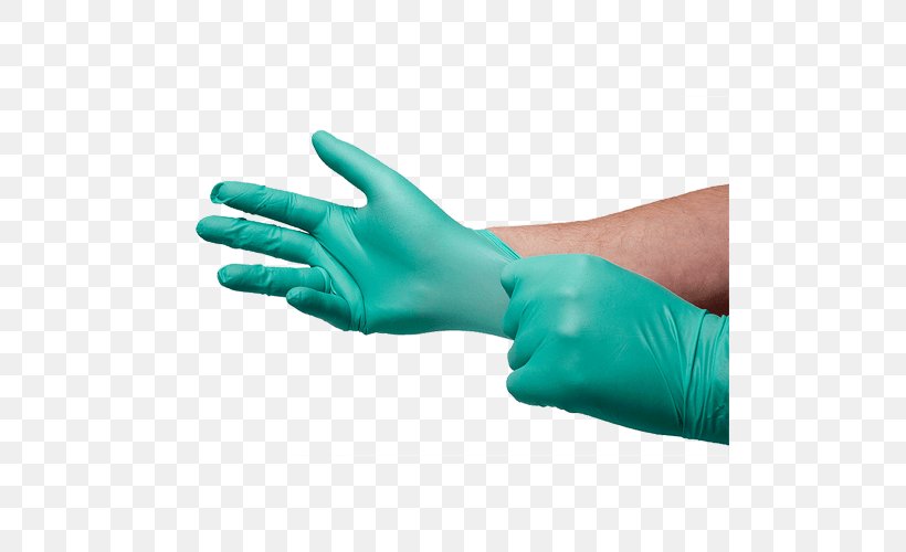 Medical Glove Luva De Segurança Nitrile Rubber Personal Protective Equipment, PNG, 500x500px, Medical Glove, Disposable, Earmuffs, Finger, Gehoorbescherming Download Free