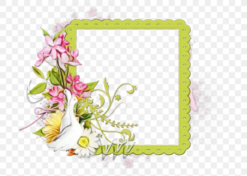 Paper Background Frame, PNG, 725x585px, Floral Design, Cut Flowers, Flower, Flower Bouquet, Greeting Download Free