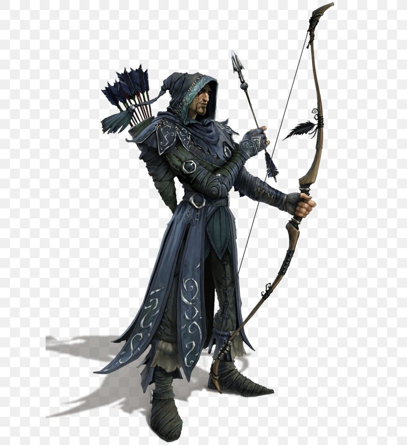 Pathfinder Roleplaying Game D20 System Dungeons & Dragons Medieval Fantasy, PNG, 635x897px, Pathfinder Roleplaying Game, Action Figure, Archer, Art, Character Download Free