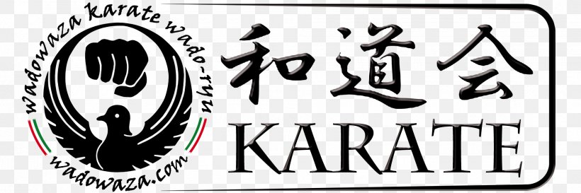 Wadō-ryū Karate Wadōkai Dojo, PNG, 1980x661px, Karate, Area, Automotive Tire, Black And White, Brand Download Free