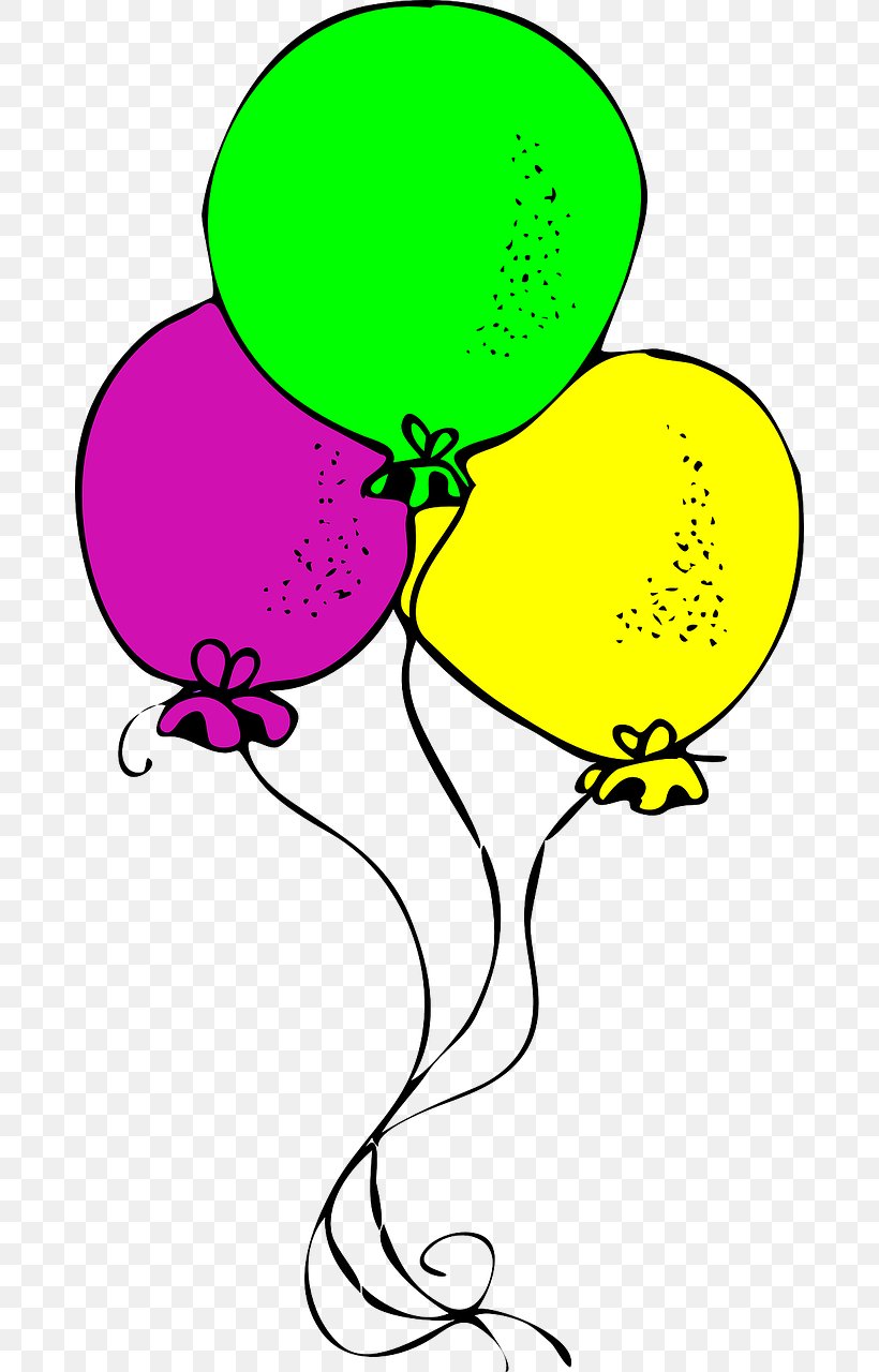 Balloon Party Birthday Clip Art, PNG, 680x1280px, Balloon, Area, Art, Artwork, Birthday Download Free