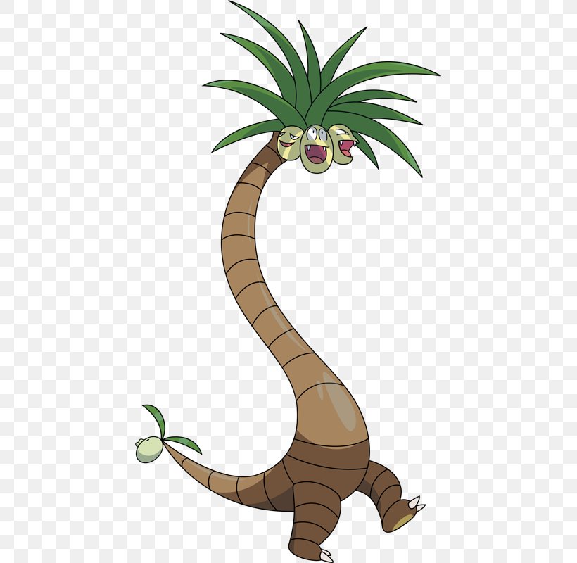 Coconut Exeggutor Alola Pokémon Pokédex, PNG, 435x800px, Coconut, Alola, Arecales, Cartoon, Dugtrio Download Free