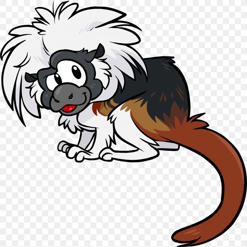 Cotton-top Tamarin Monkey Tapir Animal Clip Art, PNG, 1819x1825px, Cottontop Tamarin, Animal, Animal Figure, Artwork, Carnivoran Download Free