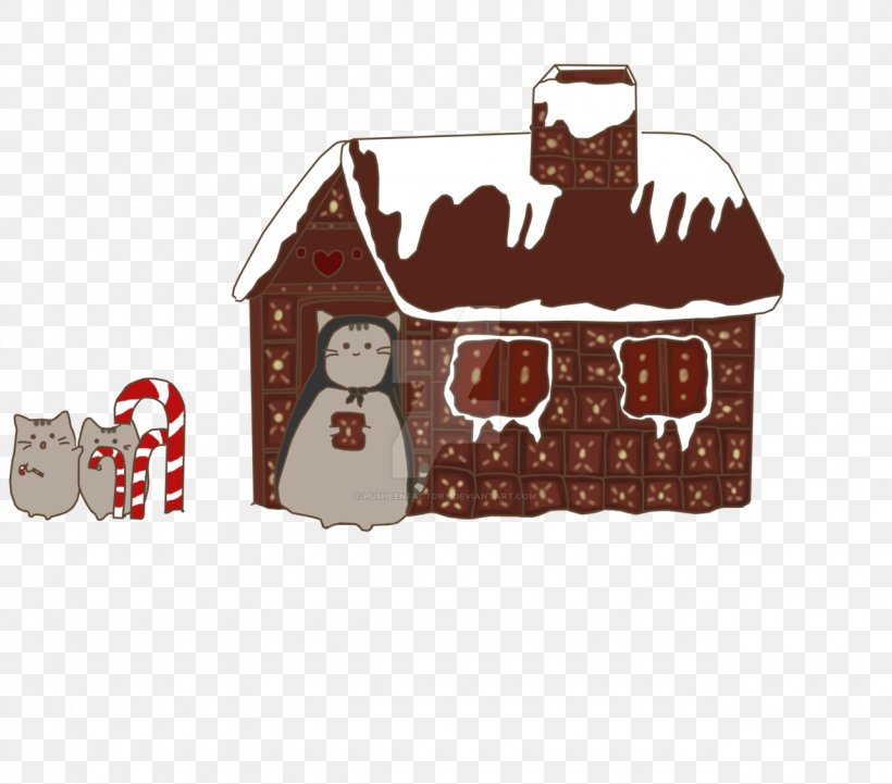 Gingerbread House Pusheen Cat, PNG, 1280x1127px, Gingerbread House, Beach House, Cat, Christmas, Christmas Ornament Download Free
