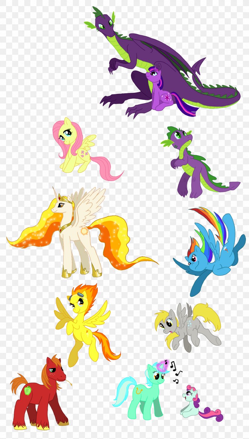 Pony Spike Applejack Rarity Rainbow Dash, PNG, 1080x1901px, Pony, Animal Figure, Applejack, Art, Artwork Download Free