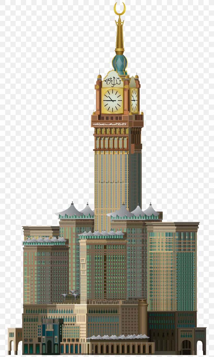 Abraj Al Bait Makkah Royal Clock Tower Hotel Willis Tower Burj Khalifa Taipei 101, PNG, 1024x1706px, Abraj Al Bait, Architectural Engineering, Building, Burj Khalifa, Classical Architecture Download Free