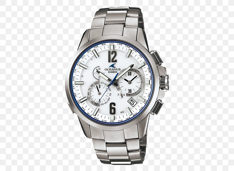 CASIO OCEANUS ClassicLine Multiband6 OCW-T2000-1AJF Watch Smart Access, PNG, 500x600px, Casio Oceanus, Brand, Casio, Casio Wave Ceptor, Chronograph Download Free