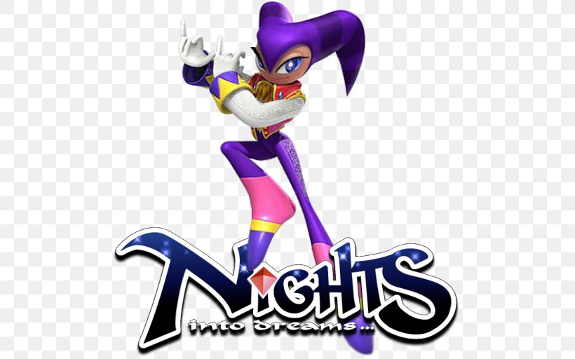 Nights Into Dreams Journey Of Dreams Sonic & Sega All-Stars Racing Sonic & All-Stars Racing Transformed, PNG, 512x512px, Nights Into Dreams, Action Figure, Character, Fictional Character, Figurine Download Free