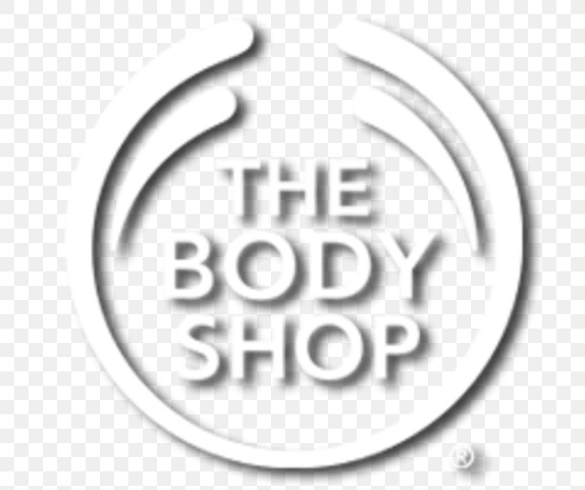 the body shop logo white
