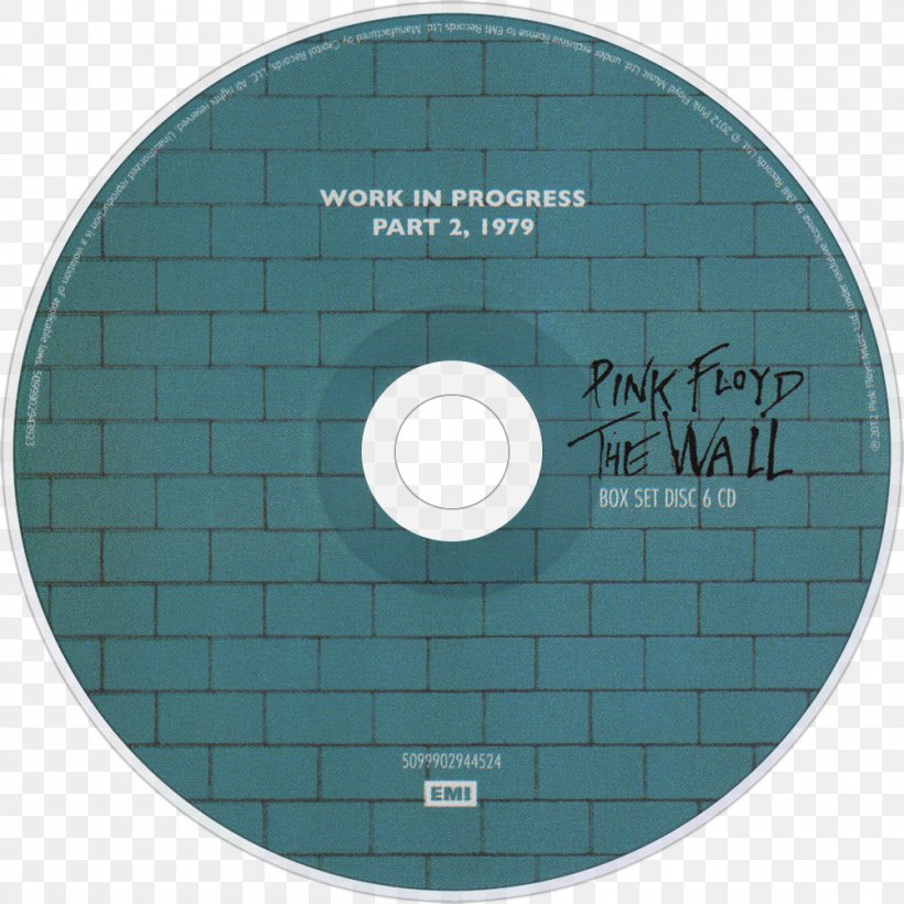 Compact Disc The Wall Brand, PNG, 1000x1000px, Compact Disc, Brand, Dvd, Pink Floyd, Pink Floyd The Wall Download Free