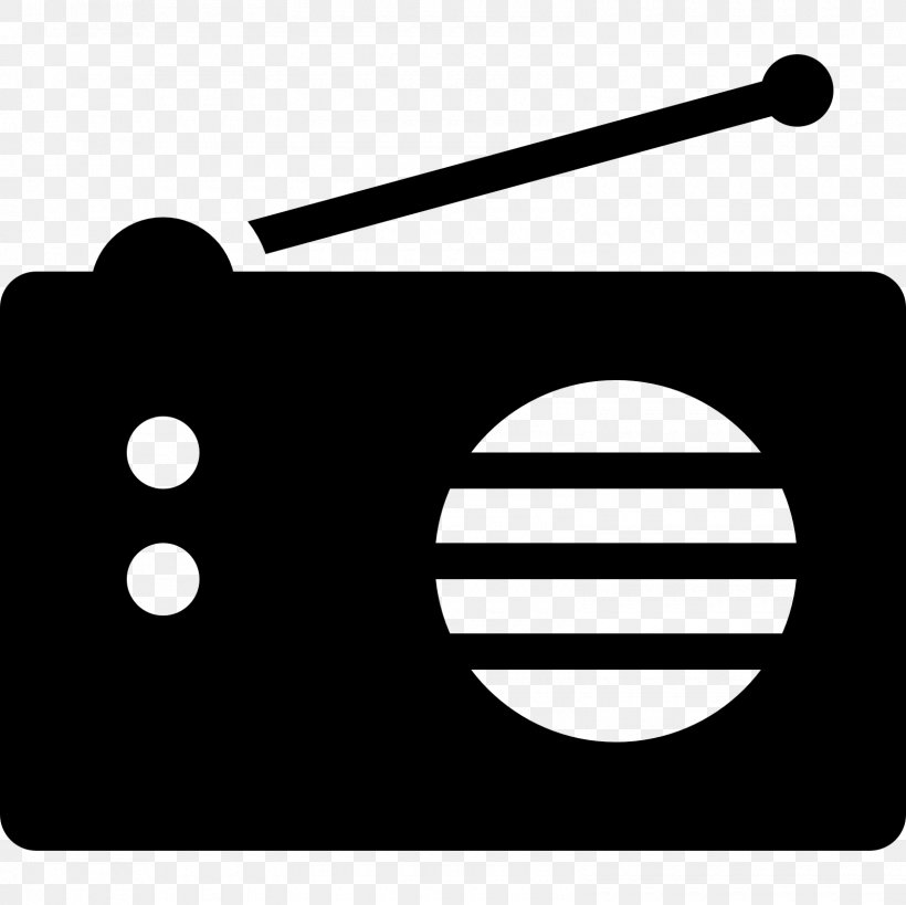 Radio, PNG, 1600x1600px, Radio, Black And White, Computer Font, Fm Broadcasting, Monochrome Photography Download Free