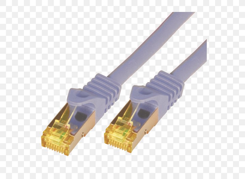 Electrical Connector Class F Cable Patch Cable Network Cables Electrical Cable, PNG, 600x600px, 10 Gigabit Ethernet, Electrical Connector, Cable, Class F Cable, Computer Network Download Free
