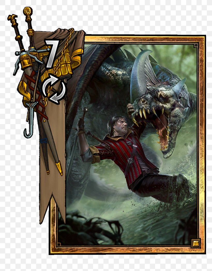 Gwent: The Witcher Card Game Geralt Of Rivia The Witcher 3: Wild Hunt Ciri Emhyr Var Emreis, PNG, 775x1048px, Gwent The Witcher Card Game, Character, Ciri, Dragon, Emhyr Var Emreis Download Free