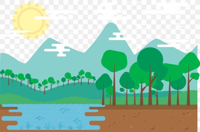 Landscape Illustration, PNG, 1405x928px, Landscape, Area, Art, Drawing, Energy Download Free