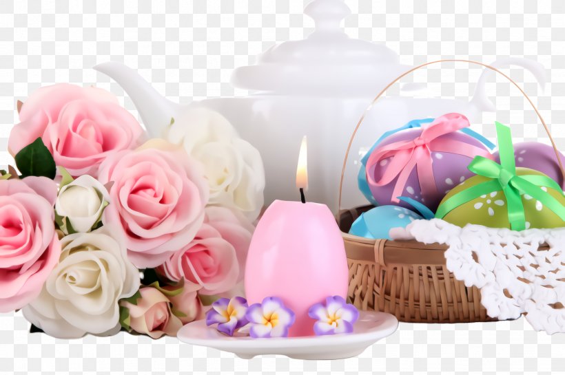 Rose, PNG, 2452x1632px, Pink, Candle, Easter, Flower, Food Download Free