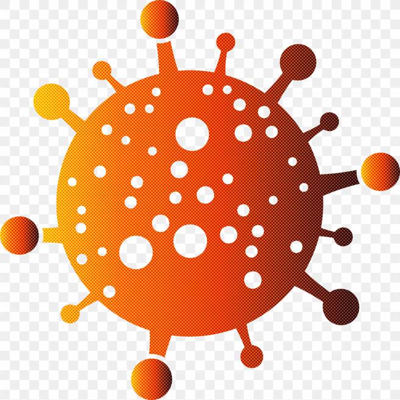 Bacteria Germs Virus, PNG, 2993x2999px, Bacteria, Germs, Orange, Virus Download Free