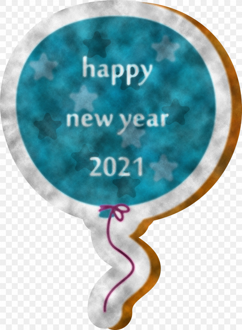 Balloon 2021 Happy New Year, PNG, 2197x3000px, 2021 Happy New Year, Balloon, Meter, Microsoft Azure, Teal Download Free